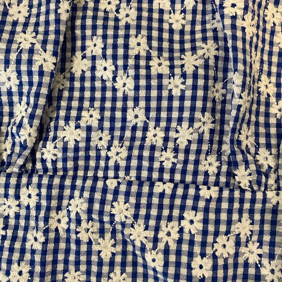 Gingham Puff Sleeve Mini Dress - Picture 4 of 5